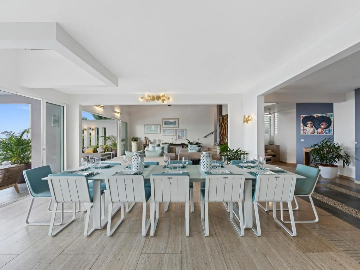 Villa Ocean 5 Happy Bay 6 Bedroom Villa, Stunning Ocean Views, 2 Beaches, Close To Grand-Case Dining La Savane