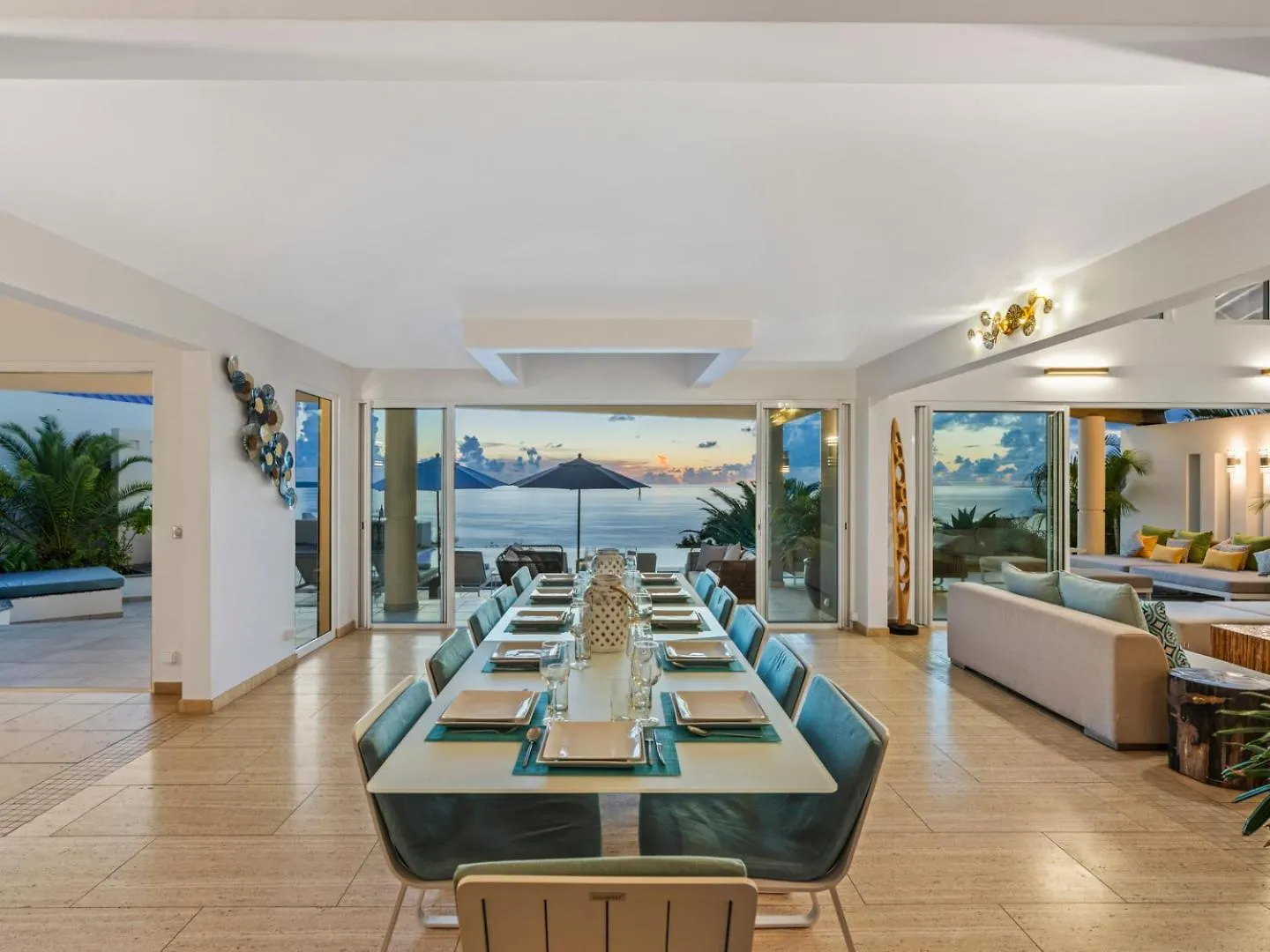 Ocean 5 Happy Bay 6 Bedroom Villa, Stunning Ocean Views, 2 Beaches, Close To Grand-Case Dining La Savane 0*,