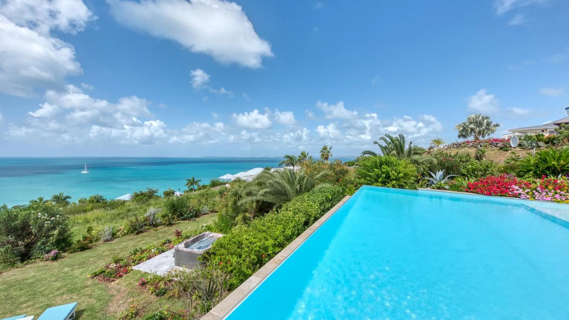Villa Ocean 5 Happy Bay 6 Bedroom Villa, Stunning Ocean Views, 2 Beaches, Close To Grand-Case Dining La Savane Sint Maarten