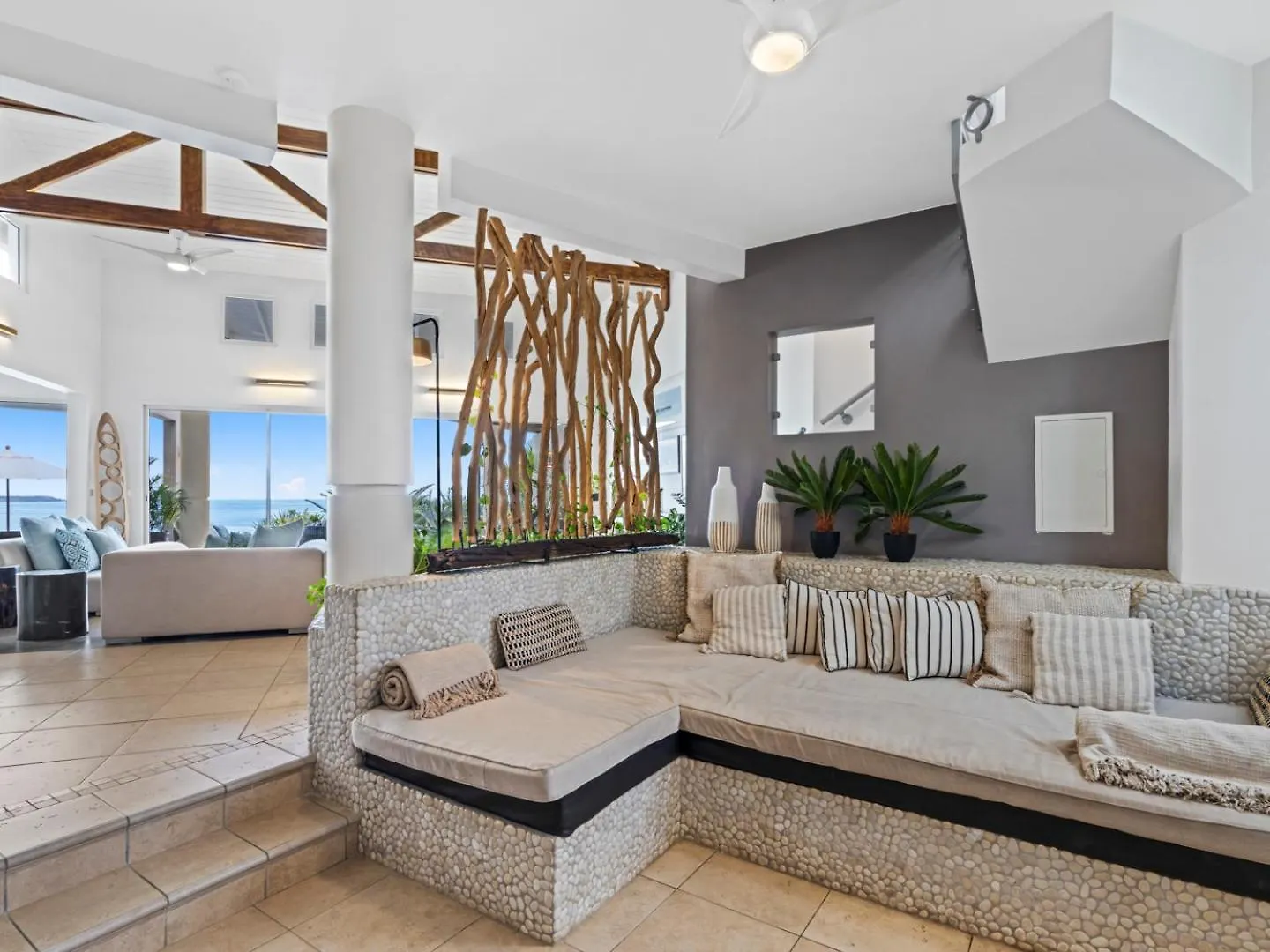 Ocean 5 Happy Bay 6 Bedroom Villa, Stunning Ocean Views, 2 Beaches, Close To Grand-Case Dining La Savane Villa