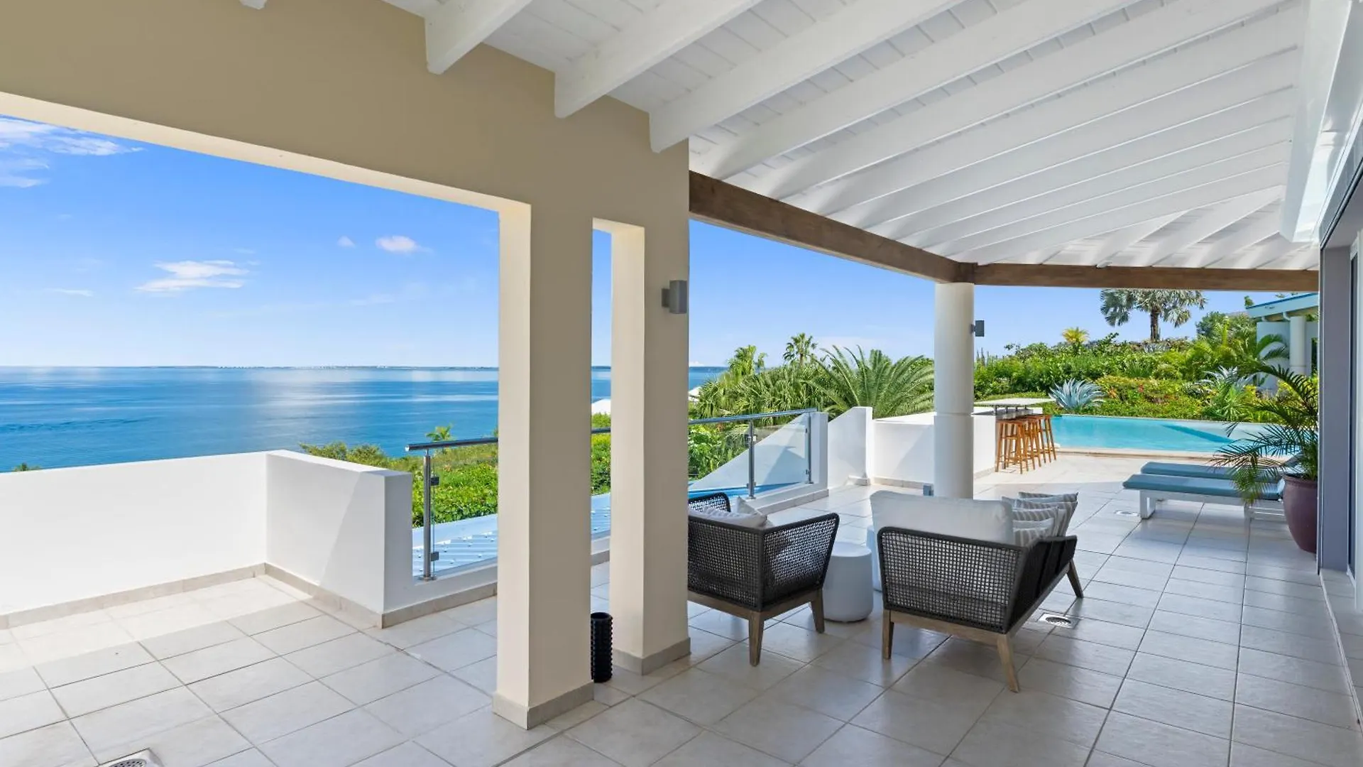 Ocean 5 Happy Bay 6 Bedroom Villa, Stunning Ocean Views, 2 Beaches, Close To Grand-Case Dining La Savane 0*,  Sint Maarten