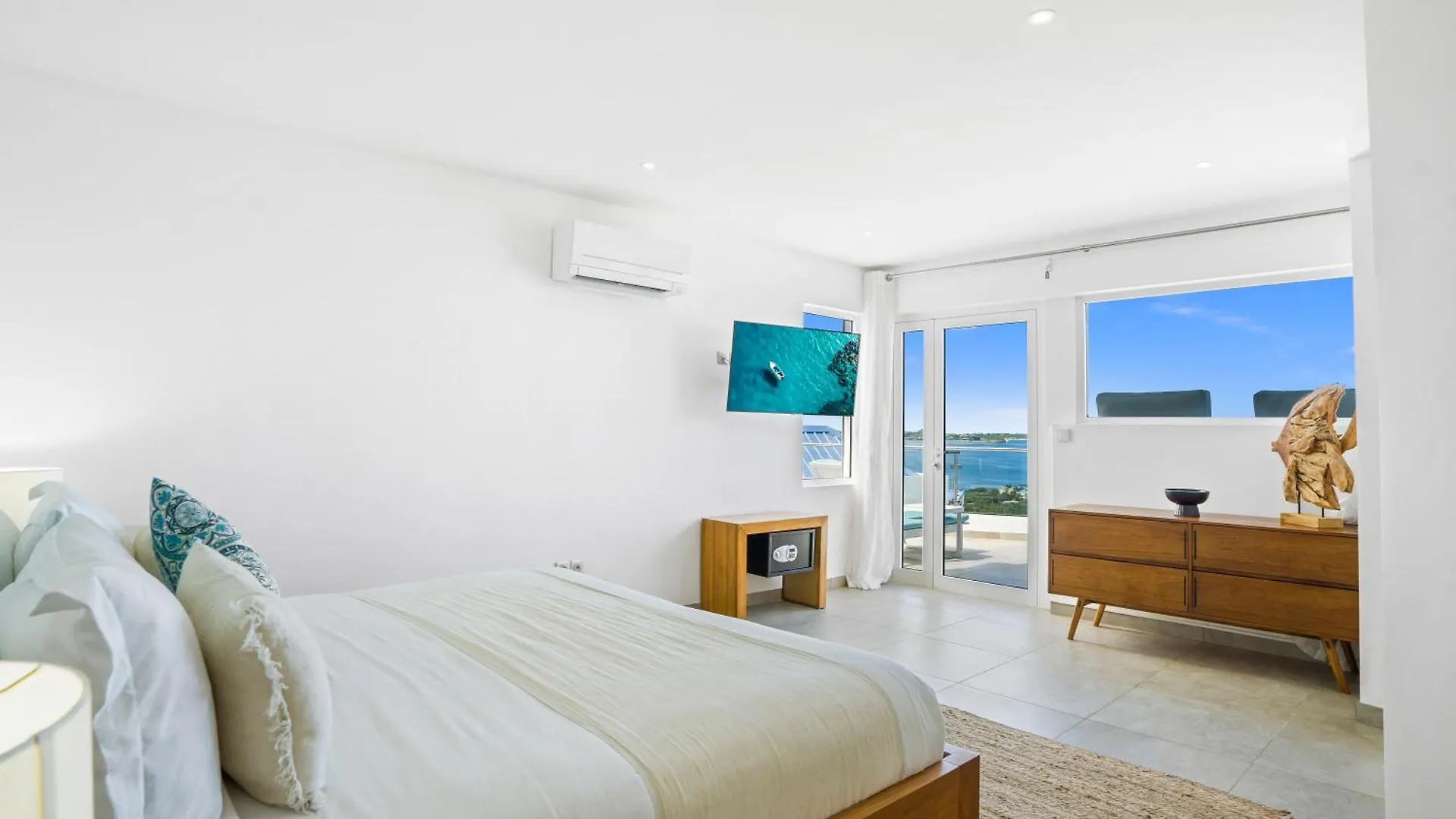 Ocean 5 Happy Bay 6 Bedroom Villa, Stunning Ocean Views, 2 Beaches, Close To Grand-Case Dining La Savane Villa